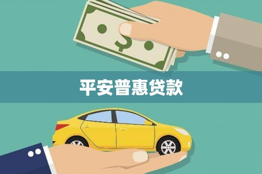 乌来平安普惠贷款