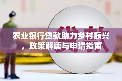 乌来农业银行贷款助力乡村振兴，政策解读与申请指南