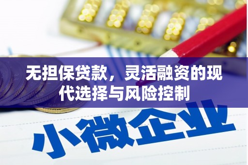 乌来无担保贷款，灵活融资的现代选择与风险控制
