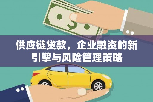 乌来供应链贷款，企业融资的新引擎与风险管理策略