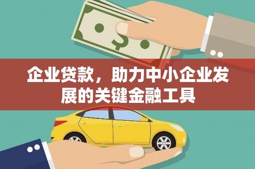 乌来企业贷款，助力中小企业发展的关键金融工具
