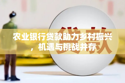 乌来农业银行贷款助力乡村振兴，机遇与挑战并存