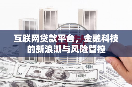 乌来互联网贷款平台，金融科技的新浪潮与风险管控