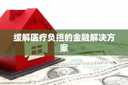 乌来缓解医疗负担的金融解决方案