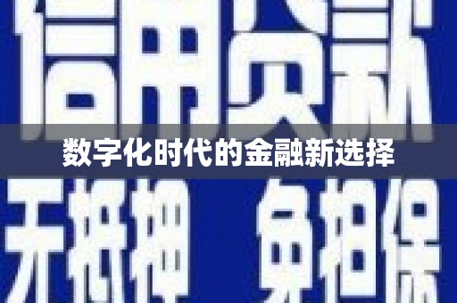 乌来数字化时代的金融新选择