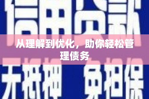 乌来从理解到优化，助你轻松管理债务